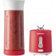 Блендер Sencor портативний для смузі 150Вт, чаша-500мл, USB-C, біло-червоний