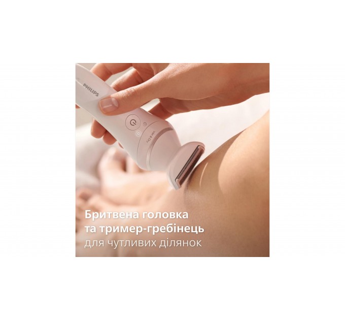 Эпилятор Philips Series 9000 дисковый, аккумул., пинцет.-32, влаж.+сух., чехол , насадок-6, белый