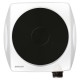 Плитка настільна Sencor електрична, конфорок - 1 на 1.5кВт, керування - мех., білий