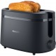 Тостер Philips Essentials Collection 650Вт, пластик, темно-сірий