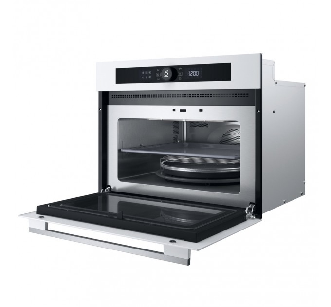 Духова шафа Whirlpool електрична компактна, 40л, дисплей, конвекція, ф-ція мікрохвиль, білий