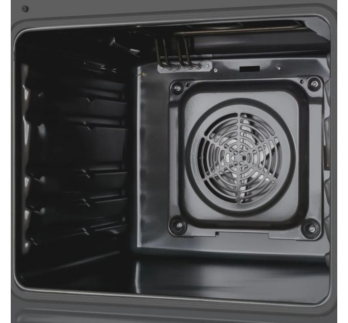 Плита Hansa електрична склокерамічна, 62л, 50x60см, дисплей, конвекція, білий