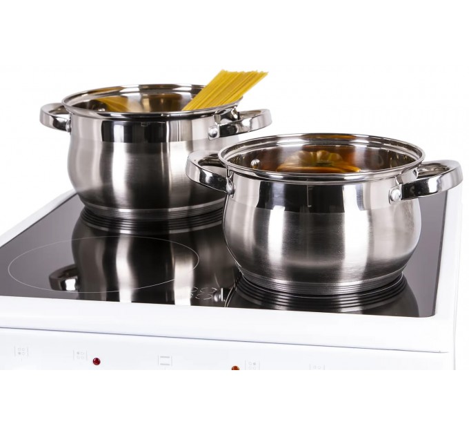 Плита Hansa электрическая, 68л, 50x60см, белый