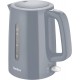 Электрочайник Amica 1.7л, пластик, серый