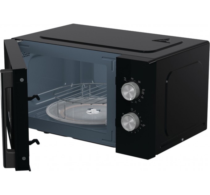Микроволновая печь Gorenje, 20л, мех. управл., 800Вт, гриль, черный