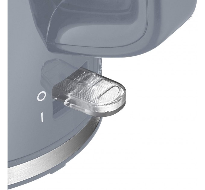 Электрочайник Amica 1.7л, пластик, серый