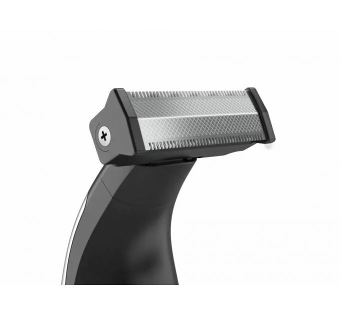 Тример Rowenta Forever Sharp, для бороди і вусів, мережа+акум., роторний мотор, насадок-3, сталь, чорний