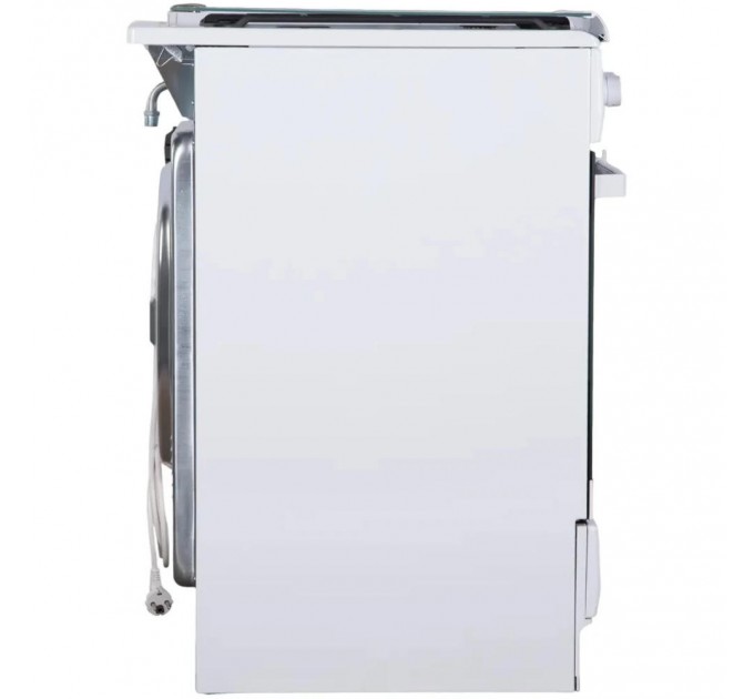 Плита Hansa комбинированная, 50х60см, 62л, чугун, газ контр., дисплей, белый