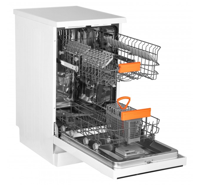 Посудомоечная машина ARDESTO, 10компл., А++, 45см, дисплей, обработка паром, белый