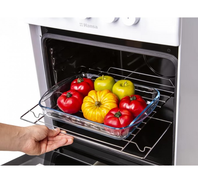 Плита Hansa электрическая, 68л, 50x60см, белый