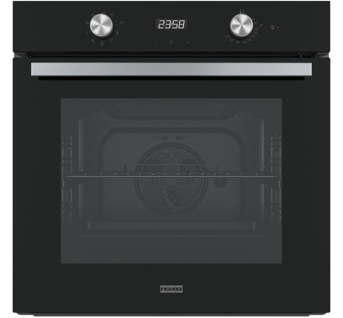 Духова шафа Franke електрична, 71л, сенсорное упр, дисплей, таймер, чорний