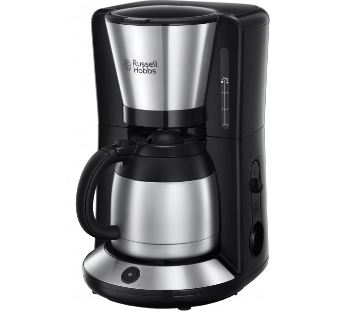 Кавоварка Russell Hobbs крапельна Adventure, 1л, мелена, чорно-сріблястий