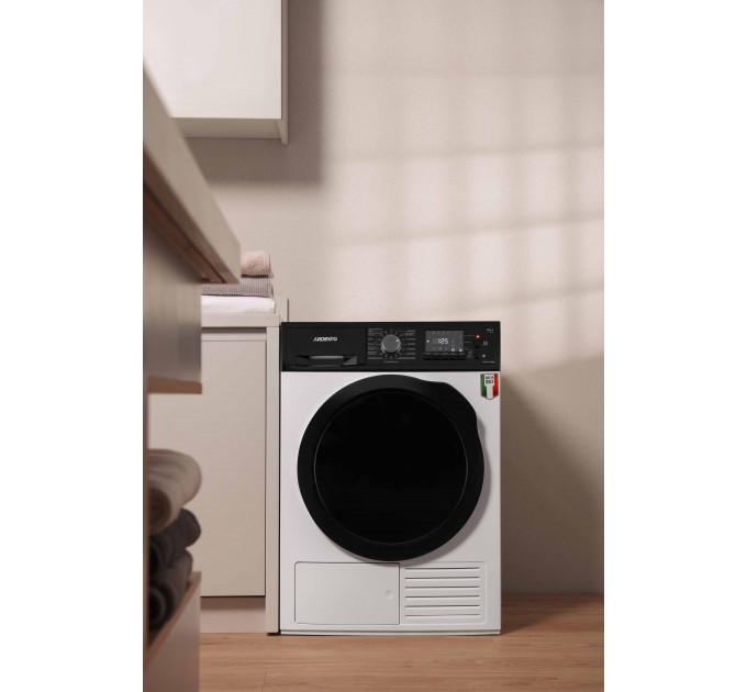 Сушильная машина ARDESTO тепловой насос Bianco Vero, 8кг, A++, 63см, дисплей, подсвет.барабана, белый