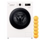 Стиральная машина LG фронтальная, 7кг, 1200, A+++, 44см, дисплей, пар, инвертор, белый