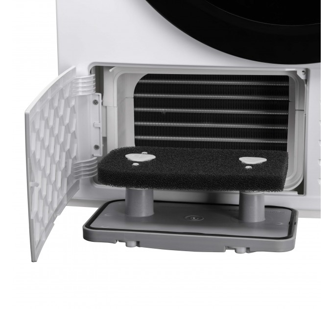 Сушильная машина ARDESTO тепловой насос Bianco Vero, 8кг, A+++, 63см, дисплей, инвертор, подсвет.барабана, белый