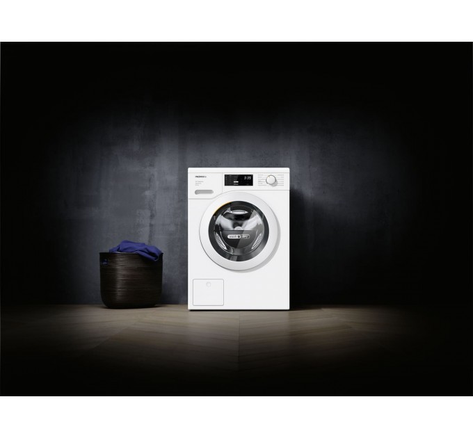 Стирально-сушильная машина Miele WTD 163 WCS фронтальная, 8(5)кг, 1500, A, 63.7см, дисплей, инвертор, Wi-Fi, белый