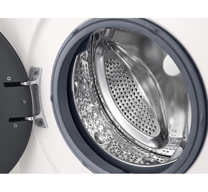 Стиральная машина LG фронтальная, 7кг, 1200, A+++, 44см, дисплей, пар, инвертор, белый