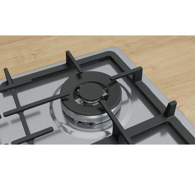 Варочная поверхность Bosch газовая, 60см, чугун, WOK, нерж