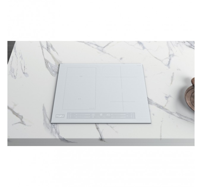 Варочная поверхность Whirlpool индукционная, 60см, расширенная зона, белый