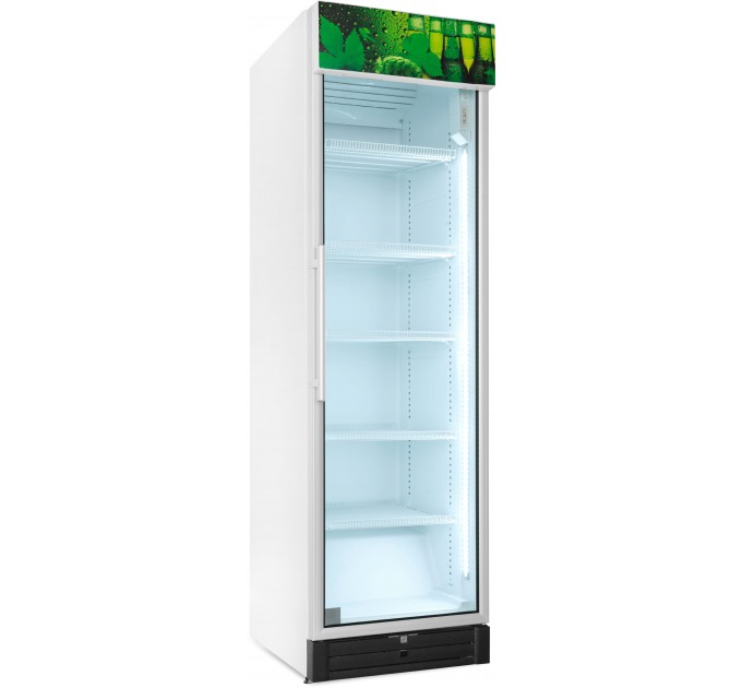 Холодильная витрина Snaige, 202.5x60х73, 455л, полок - 5, зон - 1, бут-252, 1дв., ST, баннер, белый