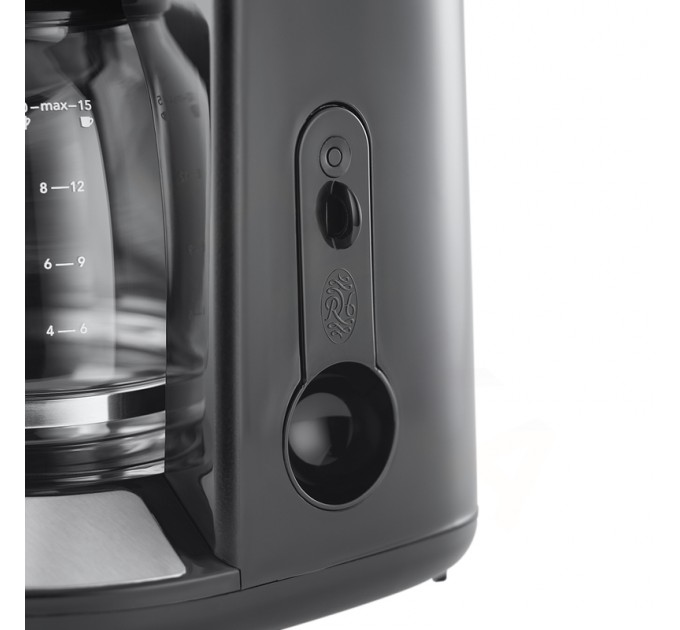 Кофеварка Russell Hobbs капельная Honeycomb 1.25л, молотый, черный