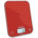 Весы Tefal кухонные Optiss, 5кг, AAAx2 в компл, стекло, красный