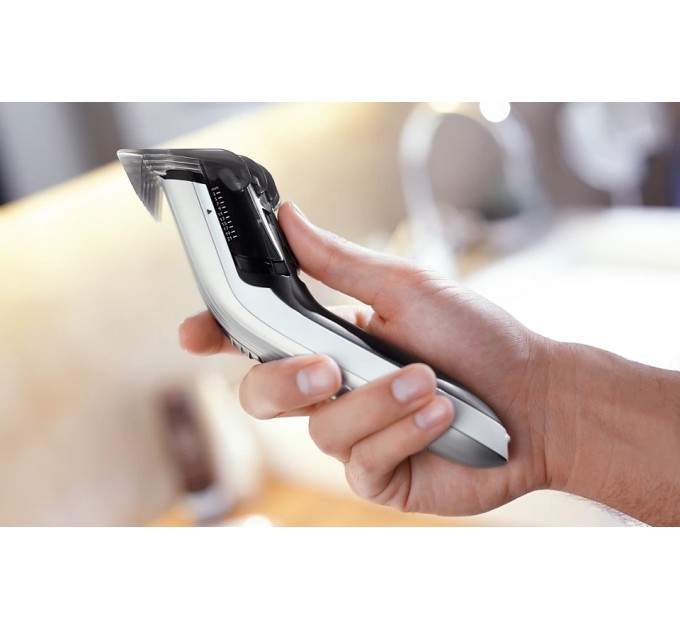 Машинка для стриження Philips, акум., роторний мотор, сталь, сріблястий