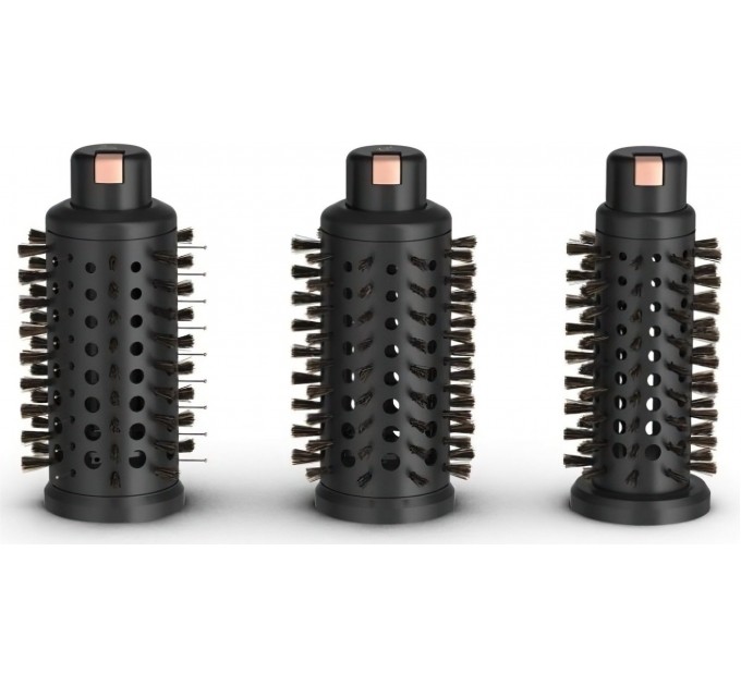 Фен-щітка Rowenta Ultimate Experience, 750Вт, 1 режими, іоніз-я, оберт.насадок, кераміка, чорний