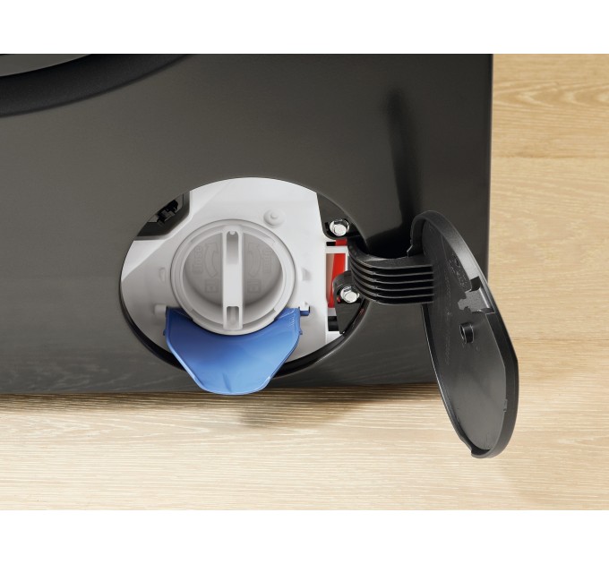 Пральна машина Electrolux фронтальна, 9кг, 1400, A, 66см, дисплей, пара, інвертор, universaldose, сріблястий темний