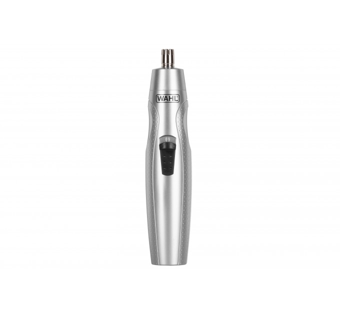 Триммер WAHL Mustache & Beard для бороды и усов, ААx3, роторный мотор, насадок-4, триммер дляя носа, подставка, сталь, серый