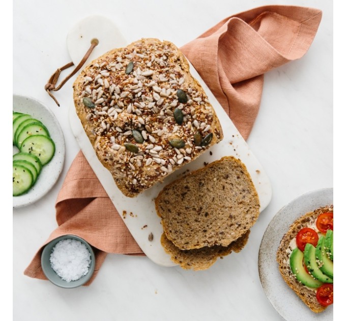 Хлебопечка Panasonic 550Вт, программ-21, макс.вес -1.25кг, форма-прямоугольник, пластик, белый