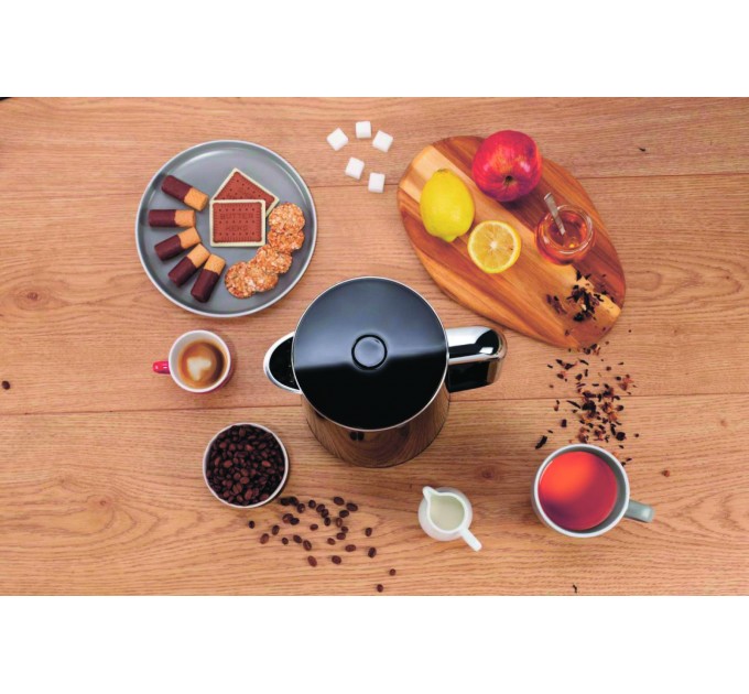 Електрочайник Gorenje 1.7л, подвійні стінки, LED дисплей, Strix контроль, чорний