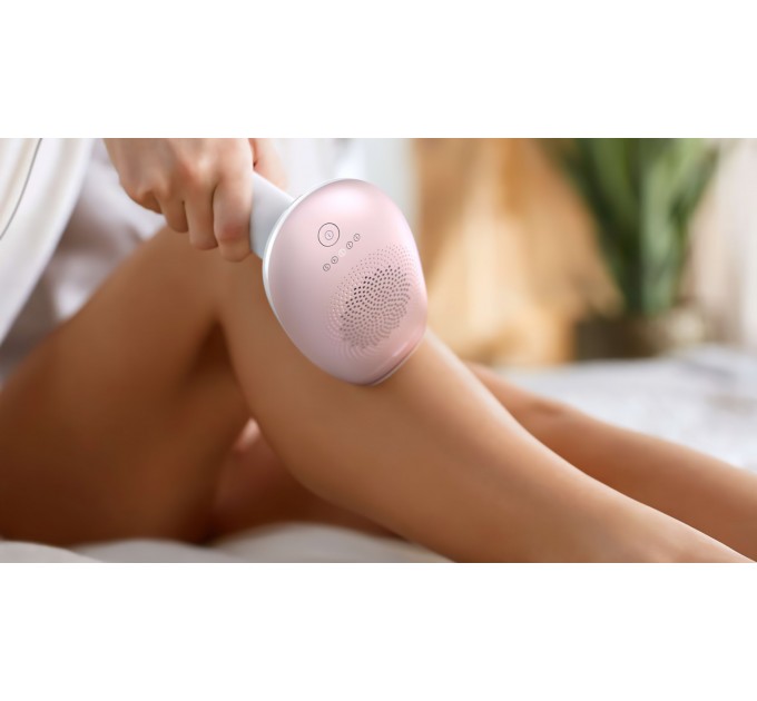 Фотоепілятор Philips Lumea IPL 7000 Series, від мережі, кіл-ть спалах.-250000, 5 Дж/см?, 4 см2, футляр, білий