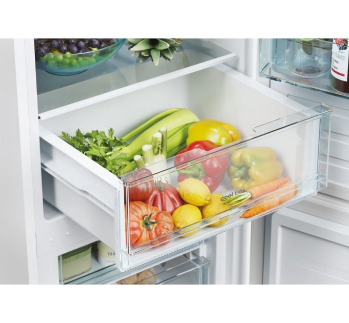 Холодильник Candy з нижн. мороз., 176x55х54.5, холод.відд.-186л, мороз.відд.-74л, 2дв., А+, ST, белый