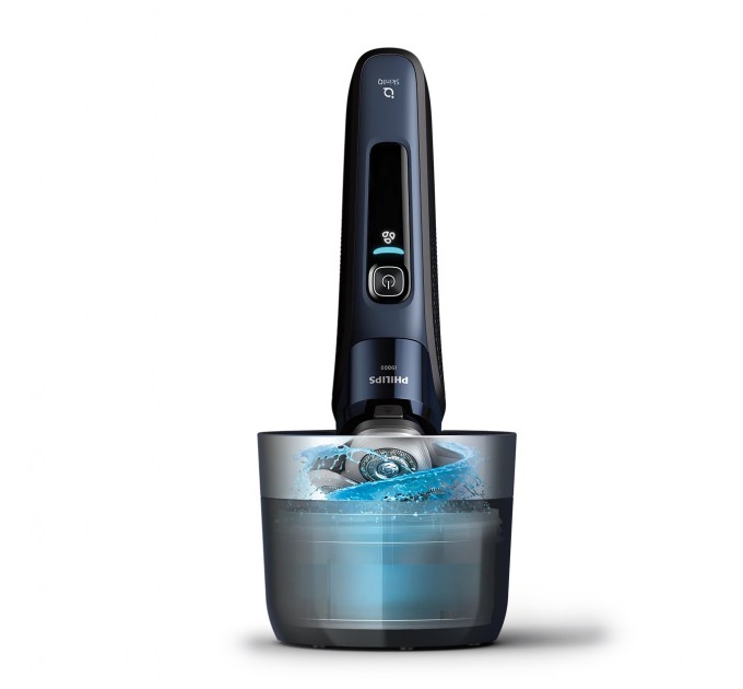 Бритва електр. Philips Series i9000 Prestige SkinIQ роторная, бритв.головок-3, Li-Ion, сух.+влажн., индикат. заряда, тверд. чехол, синий