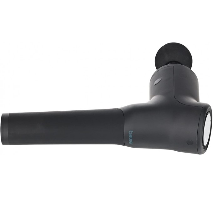 Масажер Beurer для тіла, літій- іонний акум., фасціальний, 5 насадок, чорний