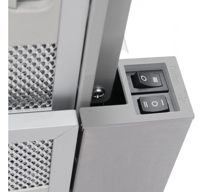 Витяжка Hansa телескопічна, 60см, 475м.куб/год., чорний