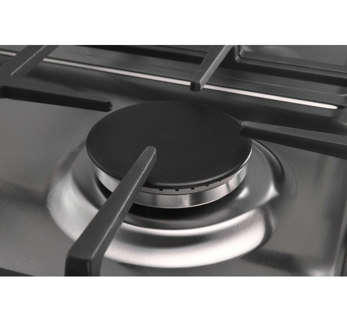 Плита ARDESTO комбі Elegance, 66л, 60x60см, конвекція, чавун, підсвічування, форсунки LPG (підключення газового балона), знімні направляючі, нерж
