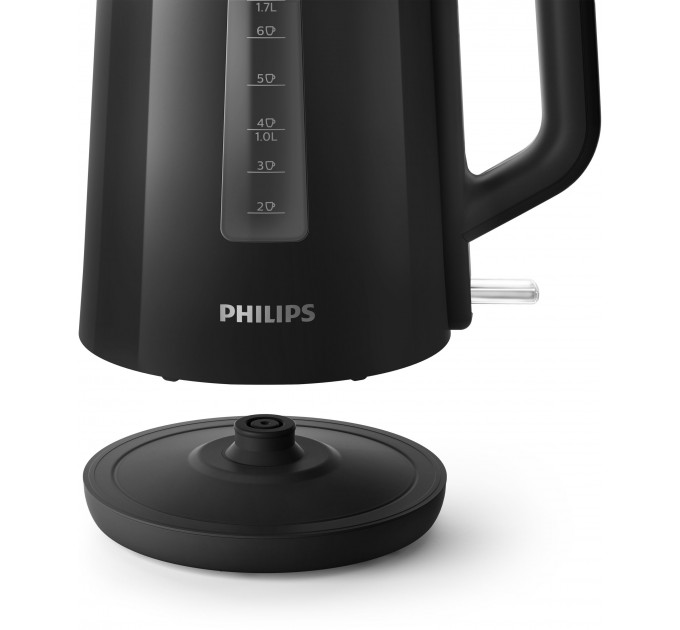 Электрочайник Philips Series 3000 1.7л, пластик, черный