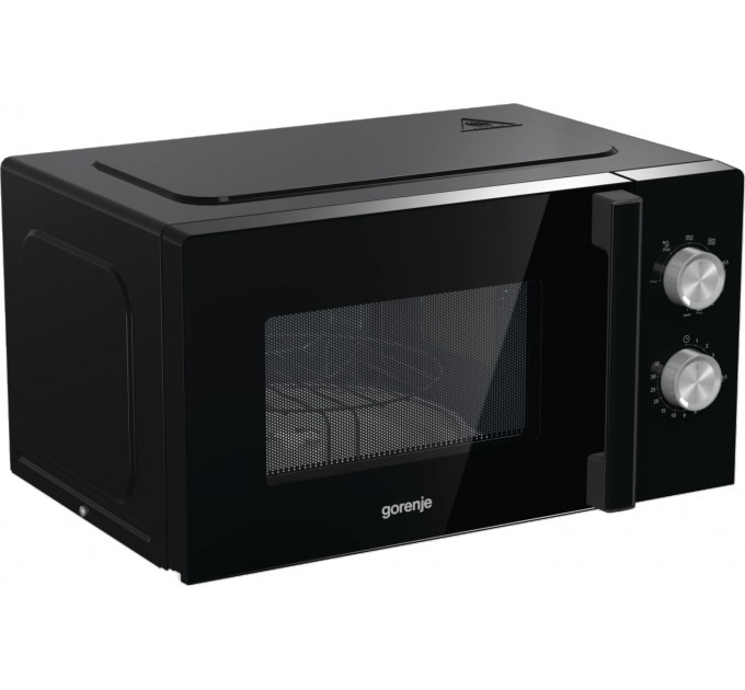 Микроволновая печь Gorenje, 20л, мех. управл., 800Вт, гриль, черный