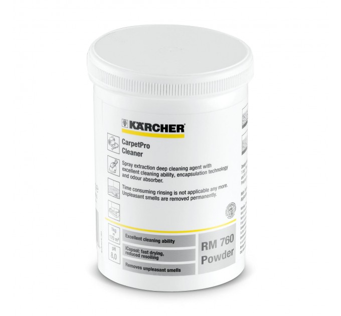Порошковое средство для чистки ковров Karcher RM 760 CarpetPro, 0.8кг