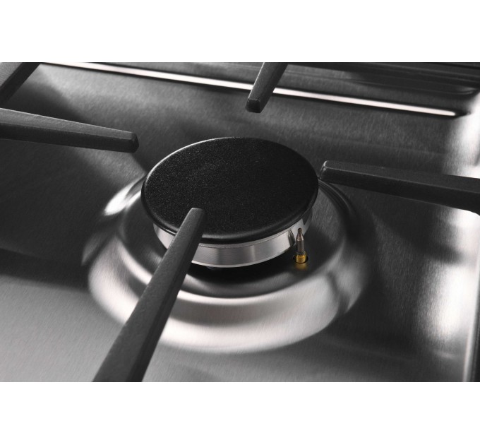 Плита ARDESTO комбі Elegance, 66л, 60x60см, конвекція, чавун, підсвічування, форсунки LPG (підключення газового балона), знімні направляючі, нерж