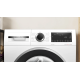 Стирально-сушильная машина Bosch фронтальная, 10.5(6)кг, 1400, A, 60см, дисплей, инвертор, белый