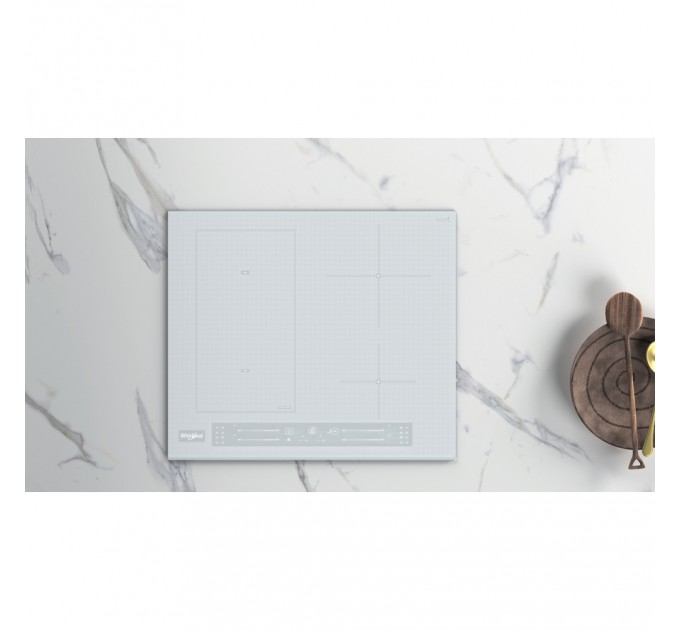 Варочная поверхность Whirlpool индукционная, 60см, расширенная зона, белый