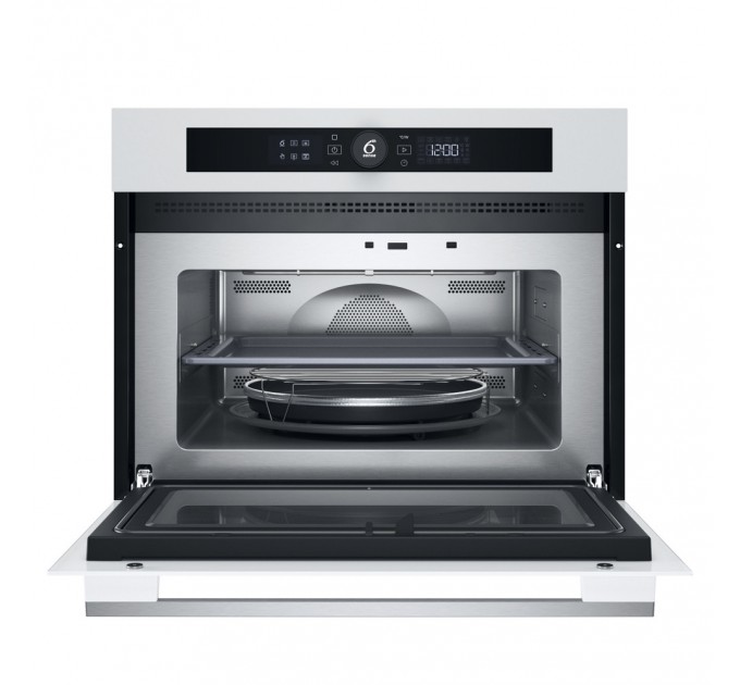 Духова шафа Whirlpool електрична компактна, 40л, дисплей, конвекція, ф-ція мікрохвиль, білий