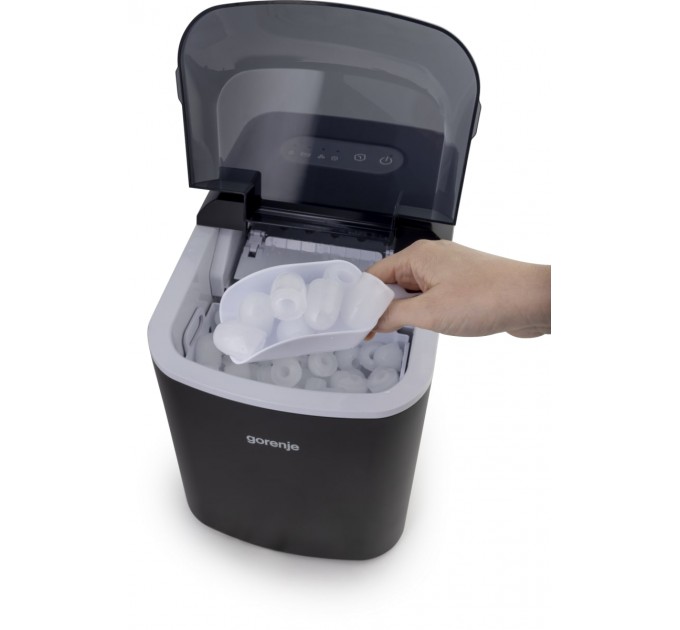 Льдогенератор бытовой Gorenje, 15кг/сутки, 2,2л, черный