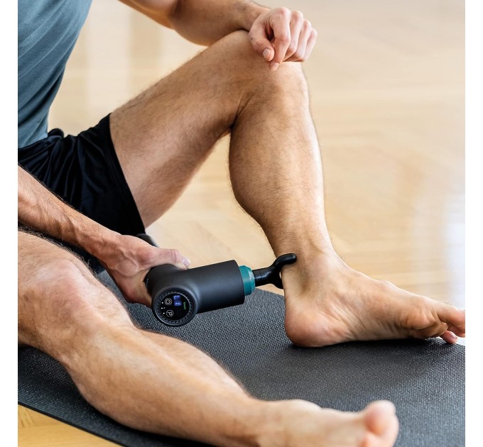 Масажер Beurer для тіла, літій- іонний акум., фасціальний, 5 насадок, чорний