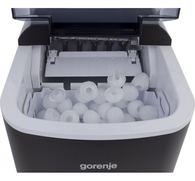 Льдогенератор бытовой Gorenje, 15кг/сутки, 2,2л, черный
