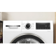 Сушильная машина Bosch тепловой насос, 9кг, A++, 61см, дисплей, белый