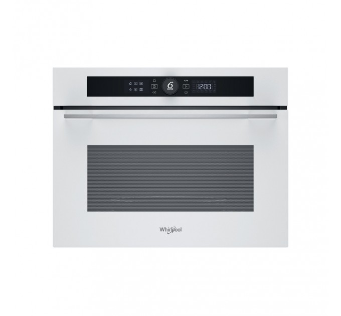 Духова шафа Whirlpool електрична компактна, 40л, дисплей, конвекція, ф-ція мікрохвиль, білий